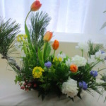 2014/1/27　　アレンジメント　お祭りに参加しました