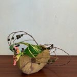 2024/10/4　変形花器を使って