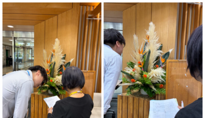 2025/11/13　農水省でのアレンジが取材されました！